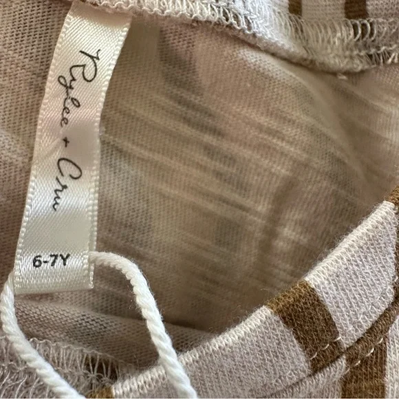 Rylee + Cru stripe crop top 6/7 nwt - Picture 4 of 4